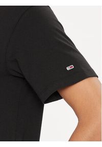 Tommy Jeans T-Shirt Essential Logo DW0DW16441 Czarny Relaxed Fit. Kolor: czarny. Materiał: bawełna #9