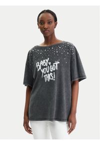 Liu Jo T-Shirt WA6131 J3868 Szary Regular Fit. Kolor: szary. Materiał: bawełna #1