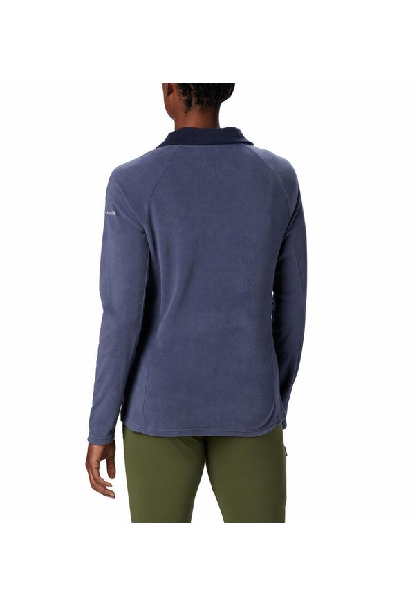 columbia - Bluza sportowa damska Columbia Glacial IV. Kolor: niebieski. Materiał: polar. Sport: turystyka piesza