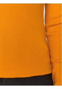 Vero Moda Sweter Gold 10257154 Pomarańczowy Regular Fit. Kolor: pomarańczowy. Materiał: wiskoza