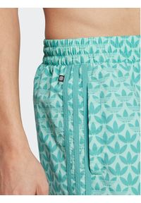 Adidas - adidas Szorty kąpielowe Originals Monogram Swim Shorts H44773 Niebieski Regular Fit. Kolor: niebieski. Materiał: syntetyk #6