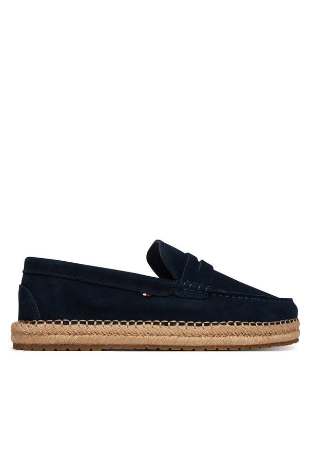 TOMMY HILFIGER - Espadryle Tommy Hilfiger. Kolor: niebieski