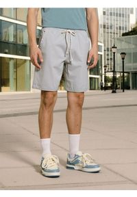 Sinsay - Szorty jeansowe - kremowy. Kolor: kremowy. Materiał: jeans