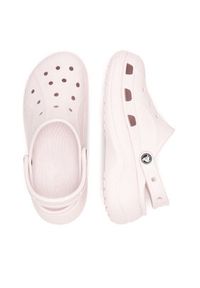 Crocs Klapki BAYA PLATFORM CLOG 208186-6PI Różowy. Kolor: różowy. Materiał: materiał, syntetyk. Obcas: na platformie #8