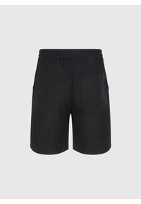 Pako Lorente - PAKO LORENTE - Czarne spodenki męskie z lnem. Okazja: na co dzień. Kolor: czarny. Materiał: len. Sezon: lato. Styl: casual #2