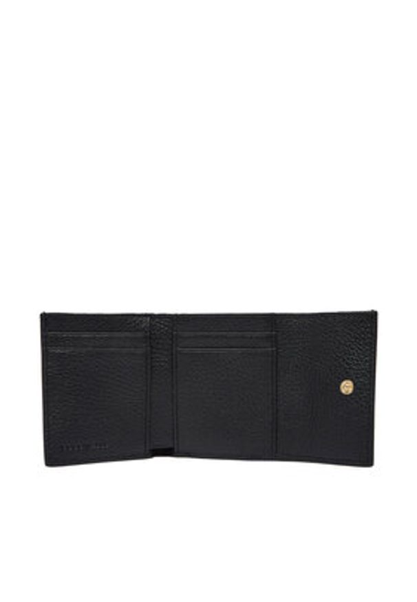 Coccinelle Portfel Metallic E2 MW5 11 B8 01 Czarny. Kolor: czarny. Materiał: skóra