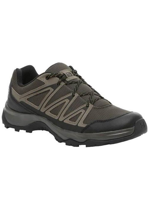 salomon - Buty trekkingowe męskie Salomon Barrakee. Kolor: wielokolorowy. Materiał: materiał, syntetyk. Szerokość cholewki: normalna