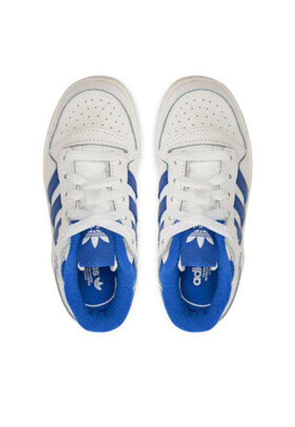Adidas - adidas Sneakersy Forum Low CL C IH7922 Biały. Kolor: biały. Materiał: skóra, syntetyk