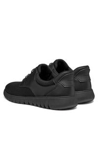 Geox Sneakersy U Flextride F Plus U654JA 0149B C9999 Czarny. Kolor: czarny. Materiał: zamsz, skóra #3