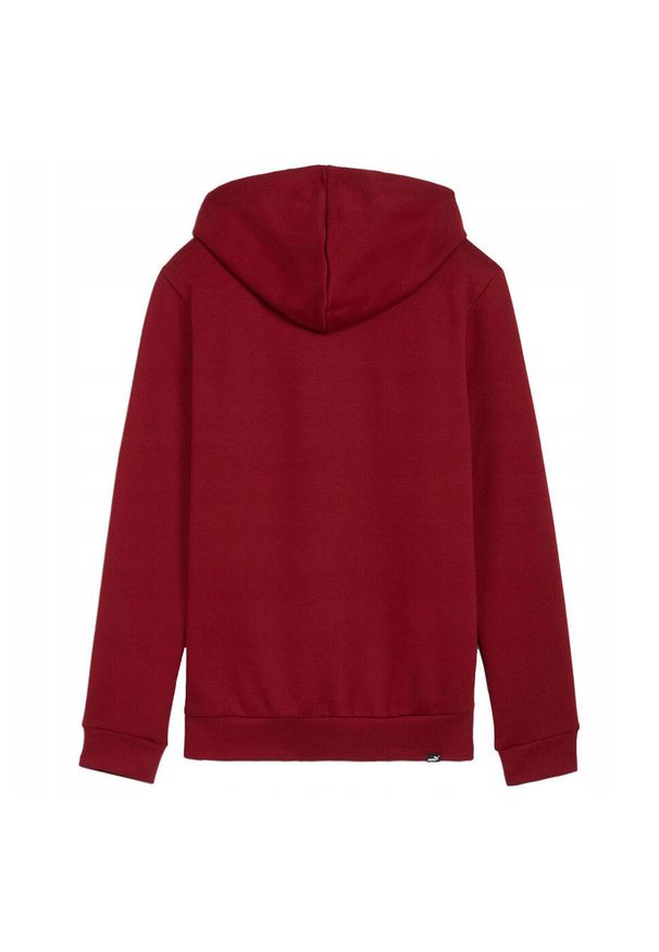 Puma - Damska Bluza Polarowa Z Logo Ess+ Lab. Kolor: czerwony. Materiał: polar