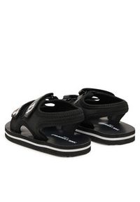 Karl Lagerfeld - KARL LAGERFELD Sandały Z31183 M Czarny. Kolor: czarny. Materiał: skóra #6