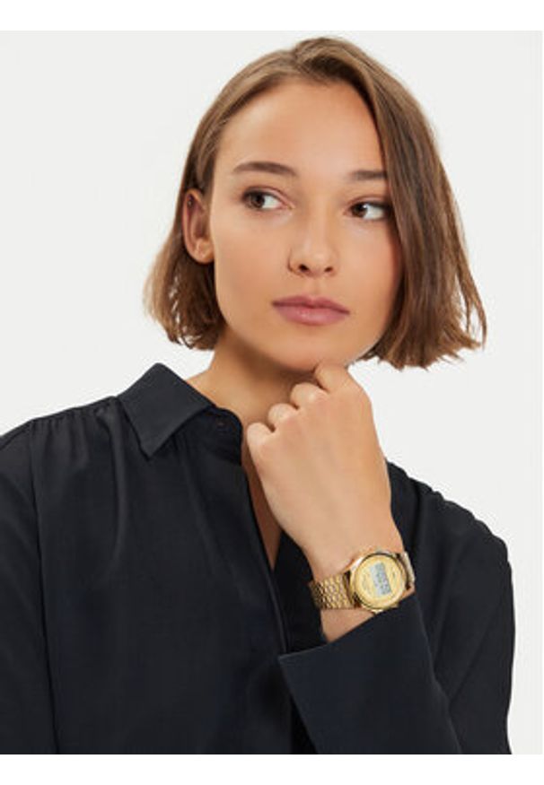 Casio Zegarek A171WEG-9AEF Złoty. Kolor: złoty