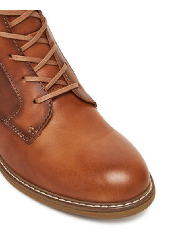 Pikolinos Trzewiki W8J-8718C1 Brązowy. Kolor: brązowy. Materiał: skóra