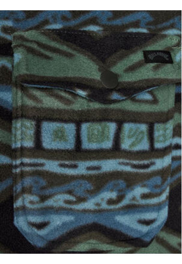 Billabong Kurtka przejściowa Furnace Flanell ABYFT00101 Kolorowy Regular Fit. Materiał: syntetyk. Wzór: kolorowy
