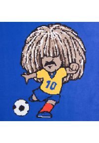 COPA FOOTBALL - Koszulka dla dorosłych - Carlos - Niebieska. Kolor: niebieski. Sport: piłka nożna