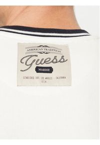 Guess Sweter M5RQ12 KCLK2 Écru Regular Fit. Materiał: syntetyk