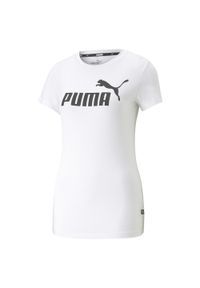 Koszulka Kobieta Puma Essentials Slim biały. Kolor: biały. Sport: joga i pilates #1