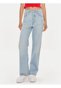 Levi's® Jeansy Ribcage 72693-0202 Niebieski Straight Fit. Kolor: niebieski