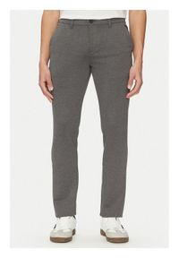 Blend Spodnie materiałowe 20716659 Szary Slim Fit. Kolor: szary. Materiał: syntetyk