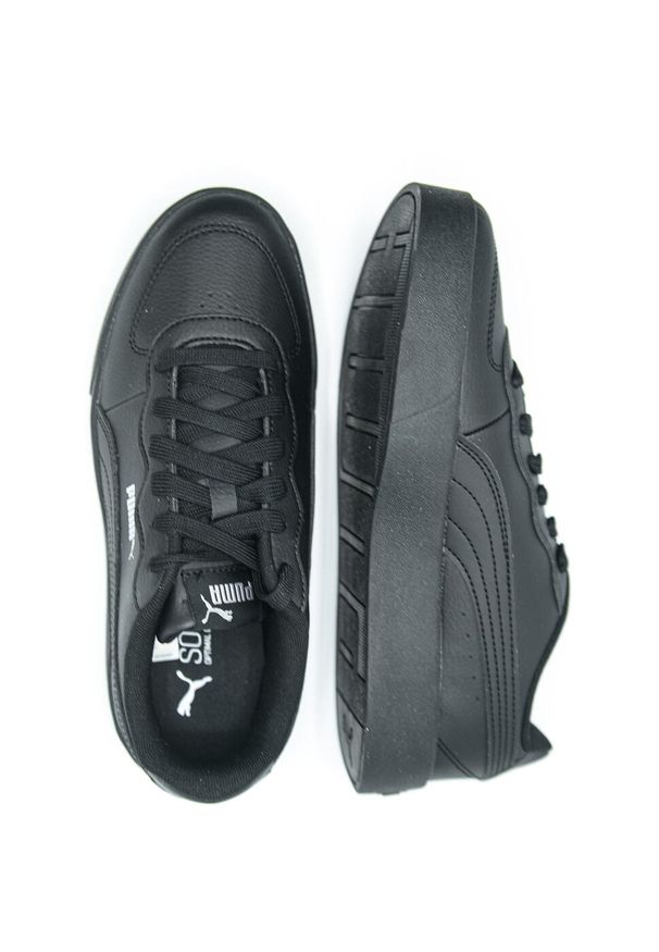 Puma - Buty na co dzień damskie PUMA SKYE CLEAN eko skóra. Okazja: na co dzień. Kolor: czarny. Materiał: skóra