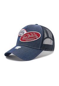 Von Dutch Czapka z daszkiem Russel 7030135 Granatowy. Kolor: niebieski. Materiał: materiał