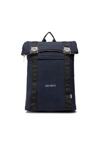 Les Deux Plecak Time Ripstop Rolltop Backpack LDM940022 Granatowy. Kolor: niebieski. Materiał: materiał #1