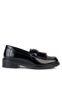Loafersy Geox. Kolor: czarny