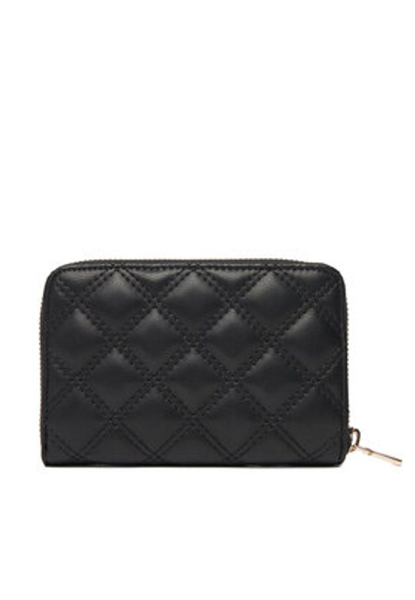 Guess Duży Portfel Damski Giully II Slg SWQG96 73140 Czarny. Kolor: czarny. Materiał: skóra