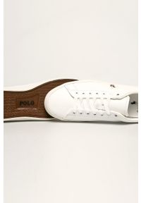 Polo Ralph Lauren - Buty skórzane Longwood 816785025004. Nosek buta: okrągły. Zapięcie: sznurówki. Kolor: biały. Materiał: skóra #4