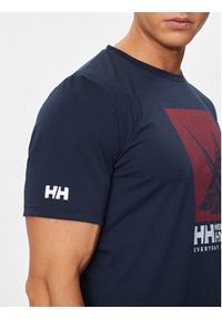 Helly Hansen T-Shirt Hp Race Graphic T-Shirt 34419 Granatowy Regular Fit. Kolor: niebieski. Materiał: syntetyk #4