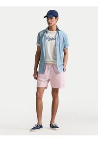 Polo Ralph Lauren Szorty kąpielowe 710957784004 Różowy Classic Fit. Kolor: różowy. Materiał: syntetyk #6