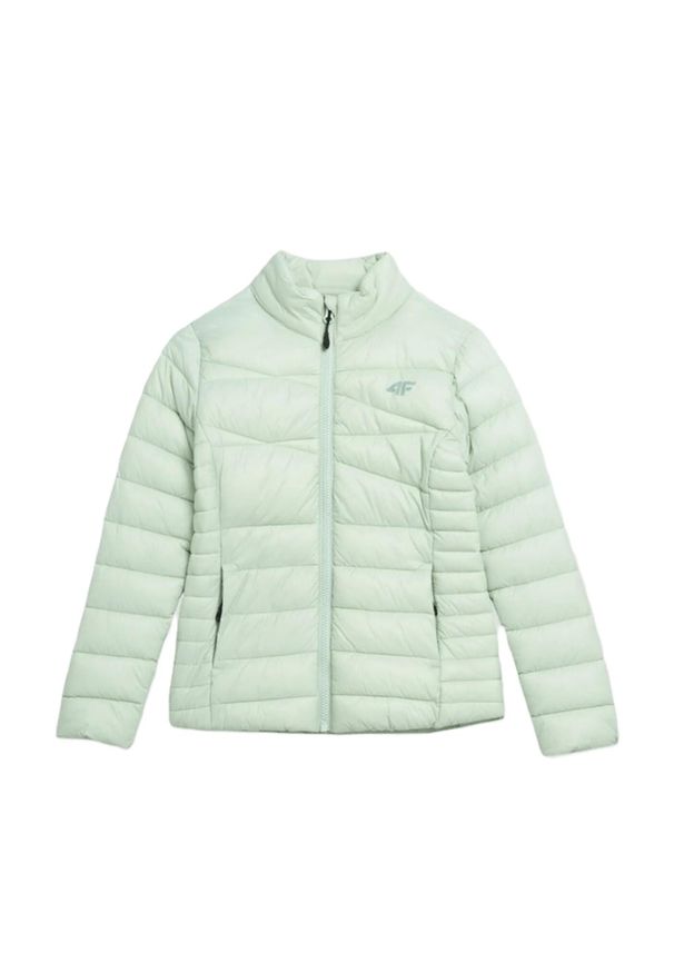 4f - Kurtka Zimowa Dziecięca 4F. Kolor: zielony. Materiał: puch. Sezon: zima
