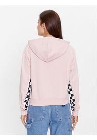 Vans Bluza Boom Boom Check It Hoodie VN00045D Różowy Regular Fit. Kolor: różowy. Materiał: bawełna #4