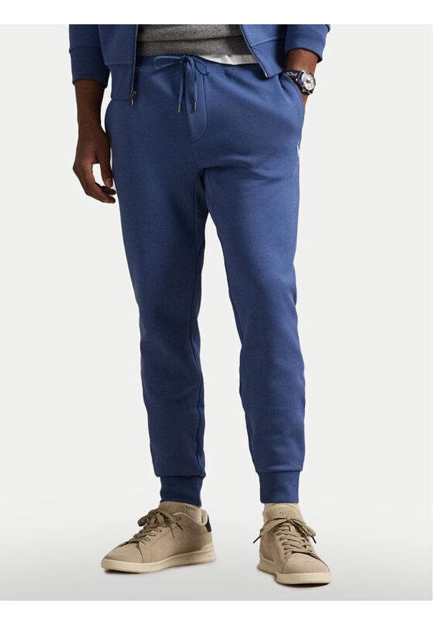Polo Ralph Lauren Spodnie dresowe 710881518063 Niebieski Regular Fit. Kolor: niebieski. Materiał: bawełna