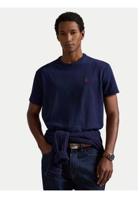 Polo Ralph Lauren T-Shirt Classics 710811284003 Granatowy Regular Fit. Typ kołnierza: polo. Kolor: niebieski. Materiał: bawełna