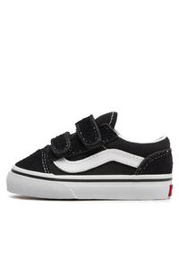 Vans Tenisówki Old Skool V VN000D3YBLK Czarny. Kolor: czarny. Materiał: zamsz, skóra #7