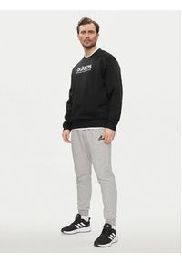 Adidas - adidas Bluza All SZN Fleece Graphic Sweatshirt IC9824 Czarny Loose Fit. Kolor: czarny. Materiał: bawełna #3