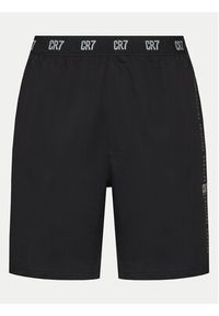 Cristiano Ronaldo CR7 Piżama 8730-41-924 Czarny Regular Fit. Kolor: czarny. Materiał: bawełna