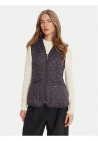 Barbour Bezrękawnik Betty Interactive Liner LLI0001NY91 Granatowy Regular Fit. Kolor: niebieski. Materiał: syntetyk. Długość rękawa: bez rękawów