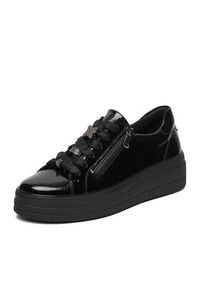 Remonte Sneakersy D1C09-00 Czarny. Kolor: czarny. Materiał: skóra #6