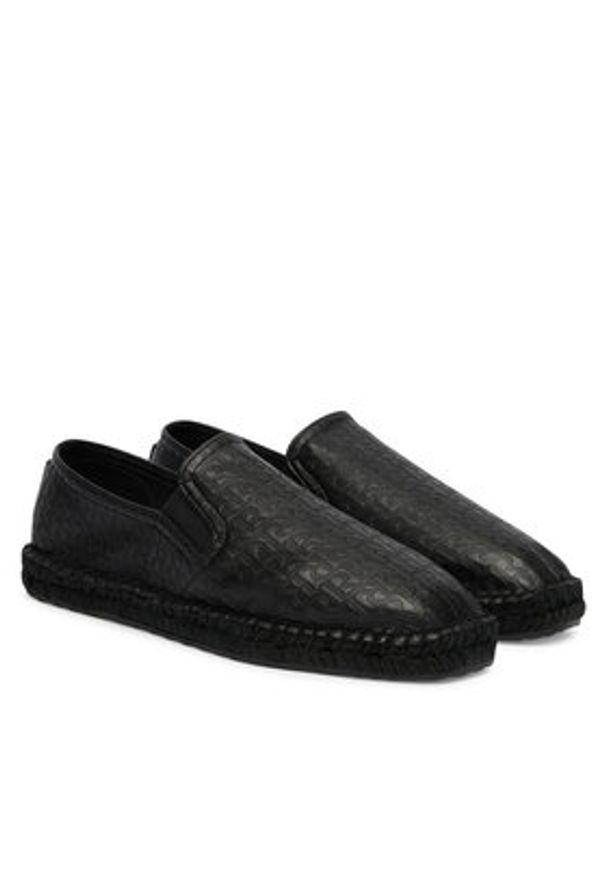 Replay - REPLAY Espadryle GMF16 .000.C0061S Czarny. Kolor: czarny. Materiał: materiał