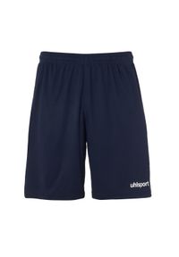 UHLSPORT - Szorty Uhlsport center basic. Kolor: biały, wielokolorowy, niebieski. Materiał: materiał, syntetyk. Sport: fitness