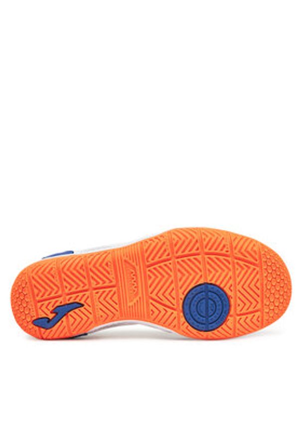 Joma Buty do piłki nożnej Sala Max Jr 2504 SMJS2504IN Biały. Kolor: biały. Materiał: materiał