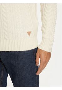 Guess Sweter M4BR12 Z3HA2 Écru Regular Fit. Materiał: syntetyk #2