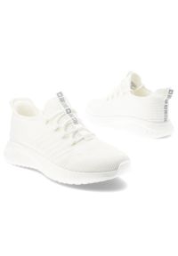Big-Star - Sneakersy męskie Big Star, cholewka z materiału tekstylnego o oddychającej strukturze elastyczne sznurowanie na płaskiej podeszwie, białe, UU174004. Zapięcie: sznurówki. Kolor: biały. Materiał: materiał. Szerokość cholewki: normalna. Obcas: na płaskiej podeszwie #8