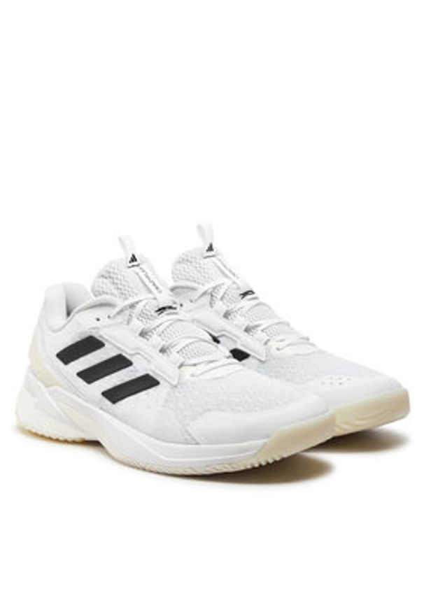 Adidas - adidas Buty halowe Crazyflight 5 IE0545 Biały. Kolor: biały. Materiał: materiał, mesh