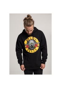 Urban Classics - Bluza Urban Classic gun n' logo. Typ kołnierza: kaptur. Kolor: czarny #1