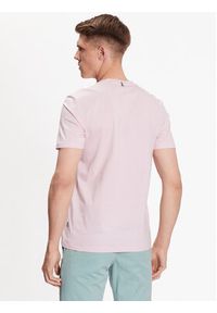 BOSS - Boss T-Shirt 50468395 Różowy Slim Fit. Kolor: różowy. Materiał: bawełna #3