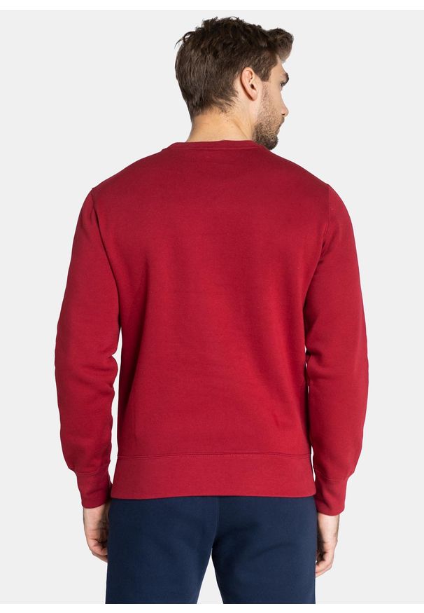 Bluza męska Champion Organic Cotton Blend Script Logo (216471-RS506). Kolor: brązowy. Materiał: materiał. Styl: elegancki, sportowy