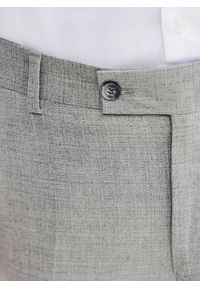 Pako Lorente - PAKO LORENTE - Szare spodnie ganiturowe. Kolor: szary. Materiał: poliester, wiskoza, elastan. Wzór: gładki. Sezon: wiosna, lato #8